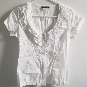 Louardos Custom Medium White Blouse